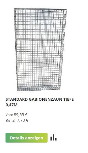 steinkorbe preisliste